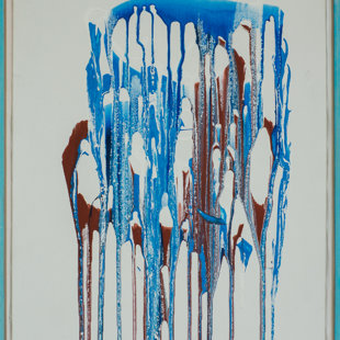 Melting Thoughts ( acrylic on canvas,40cm/50cm)