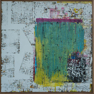 Unfinished art ( acrylic on canvas, 100/100.5cm) 